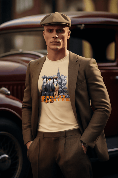 camiseta maga corta peaky blinders