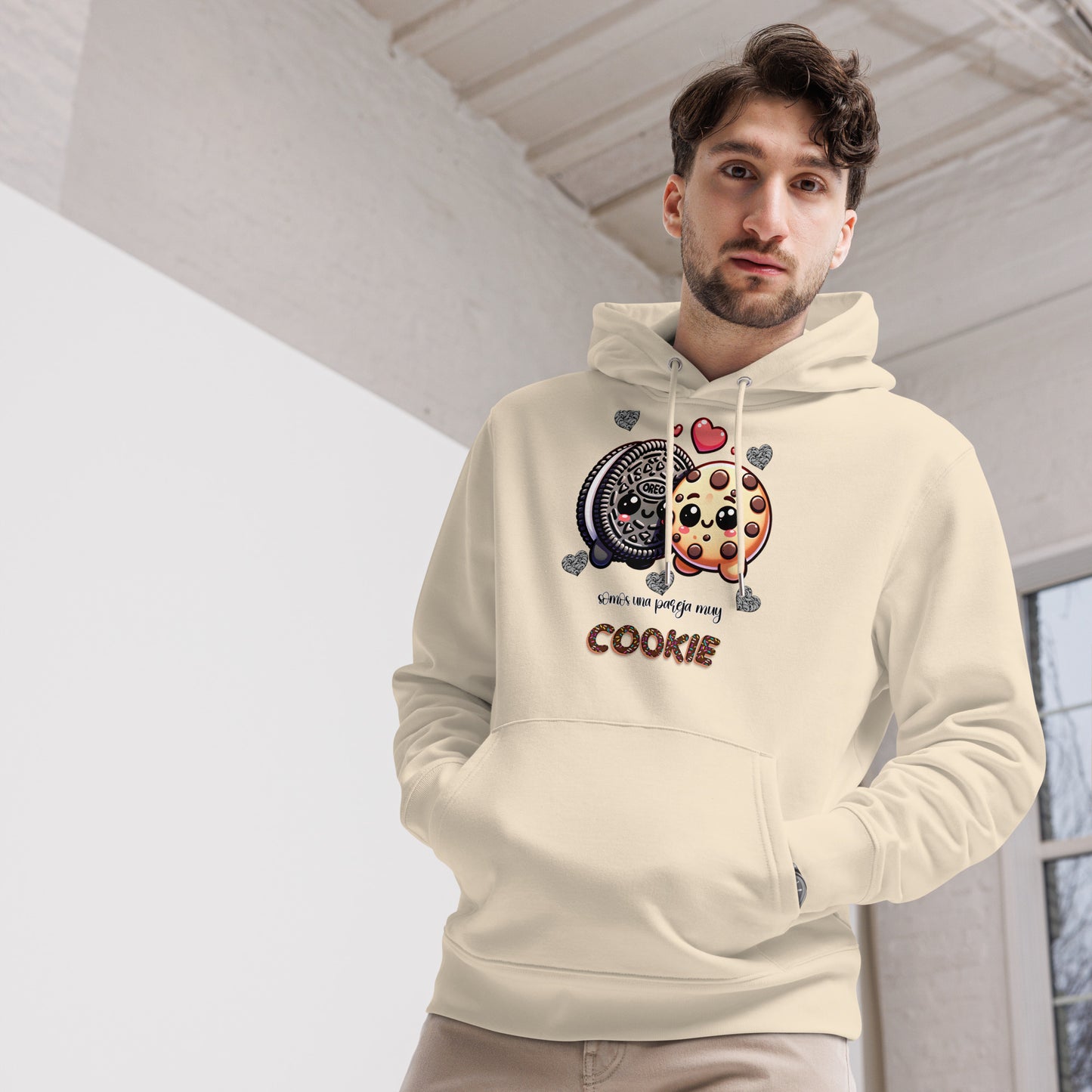 Sudadera "Somos una Pareja Muy Cookie" - Para Parejas Dulcemente Perfectas