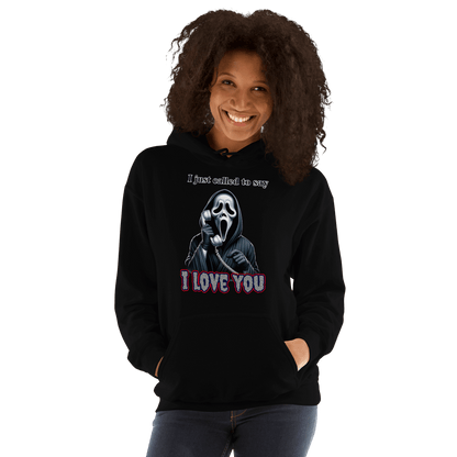 Sudadera I Just Called to Say I Love You: Terror y Romance en un Solo Look