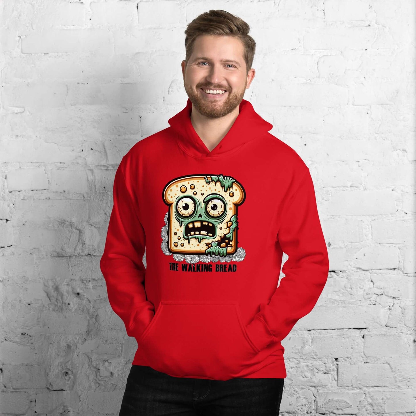 Sudadera "The Walking Bread" - Humor Zombi y Estilo Geek