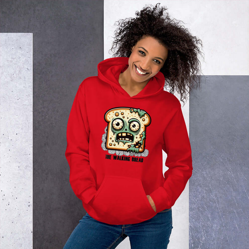 Sudadera "The Walking Bread" - Humor Zombi y Estilo Geek