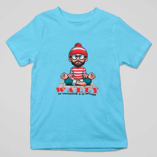 CAMISETA MANGA CORTA DONDE ESTA WALLY